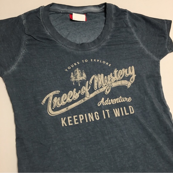 Souvenirs Northern Adventure Short Sleeve Shirt Size Small - Picture 3 of 12